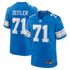 Kevin Zeitler Detroit Lions Nike Game Jersey -  Blue