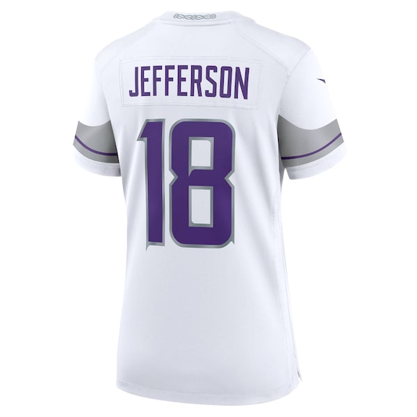 Justin Jefferson Minnesota Vikings Nike Women's Alternate Game Player Jersey - White