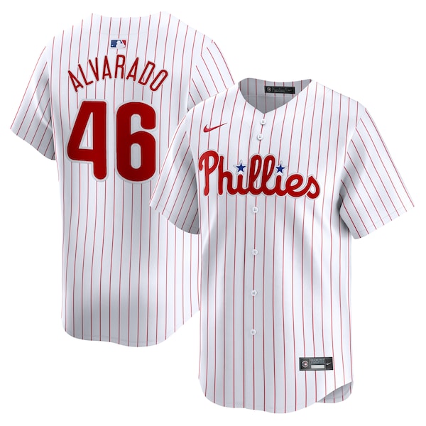 Jose Alvarado Philadelphia Phillies Nike Home Limited Player Jersey - White
