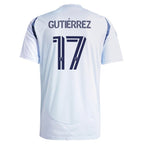 Brian Gutierrez Chicago Fire adidas 2025 The Municipal Kit Replica Player Jersey - Light Blue