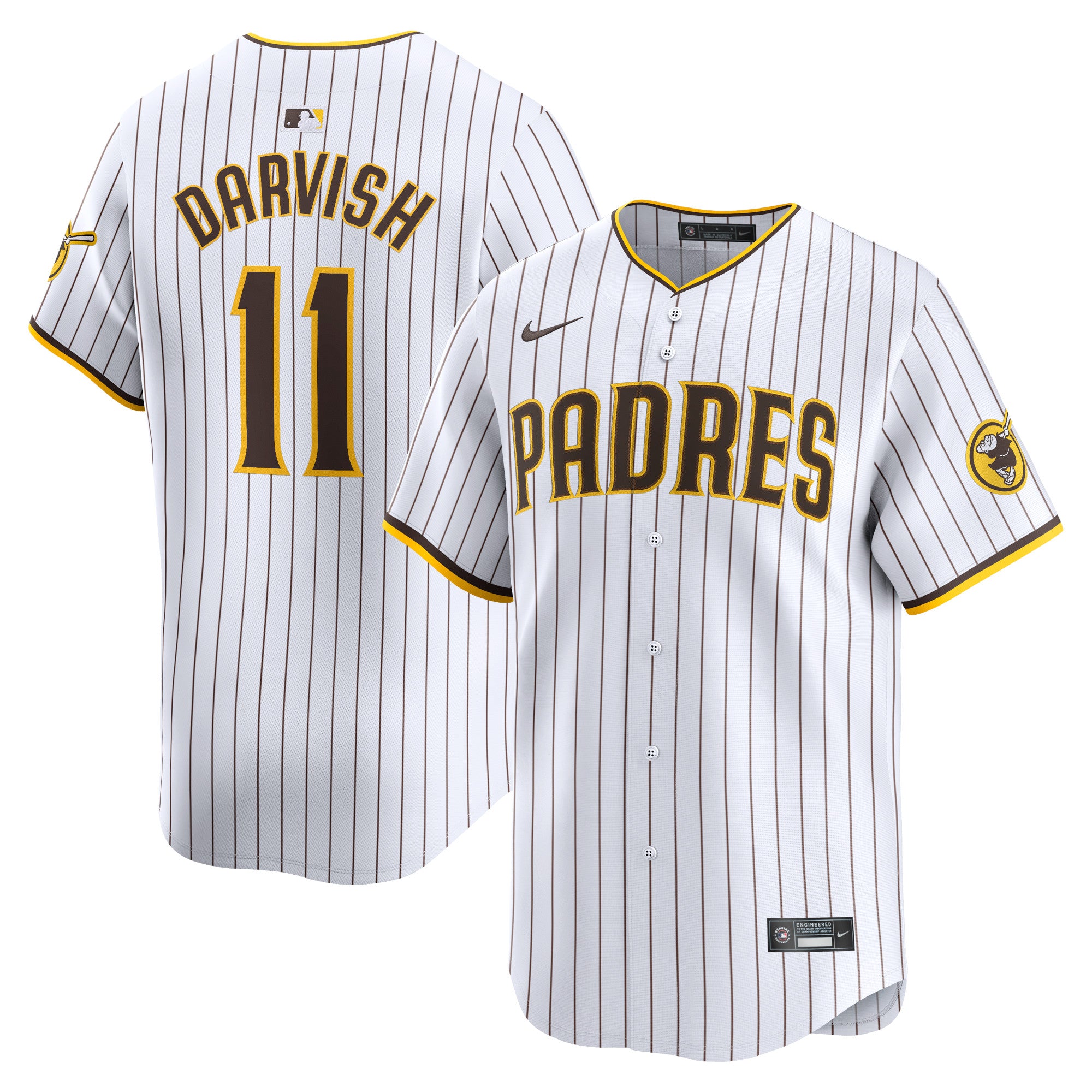 Yu Darvish San Diego Padres Nike Away Limited Player Jersey - Red/White