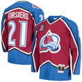 Peter Forsberg Colorado Avalanche  1995/96 Blue Line Player Jersey - Burgundy