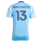 Thiago Martins New York City FC adidas 2025 The Excelsior Kit Replica Player Jersey - Light Blue