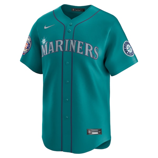 Ichiro Suzuki Seattle Mariners Nike 2025 National Baseball Hall of Fame Nike Alternate Limited Player Jersey - Aqua/White