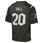 Breece Hall New York Jets Nike Youth 2025 Rivalries Collection Game Jersey - Gotham Green