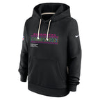 Washington Commanders Nike Women's 2025 NFL Crucial Catch Sideline Standard Issue Dri-FIT Hoodie - Black