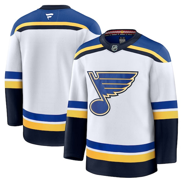 St. Louis Blues  Away Premium Jersey - White/Blue