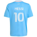 Lionel Messi Inter Miami CF adidas Originals Youth 2025 Third Replica Player Jersey - Blue