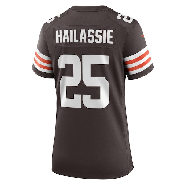 Kahlef Hailassie Cleveland Browns Nike Women's Team Game Jersey -  Brown
