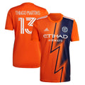 Thiago Martins New York City FC adidas 2023 The Volt Kit Replica Player Jersey - Orange