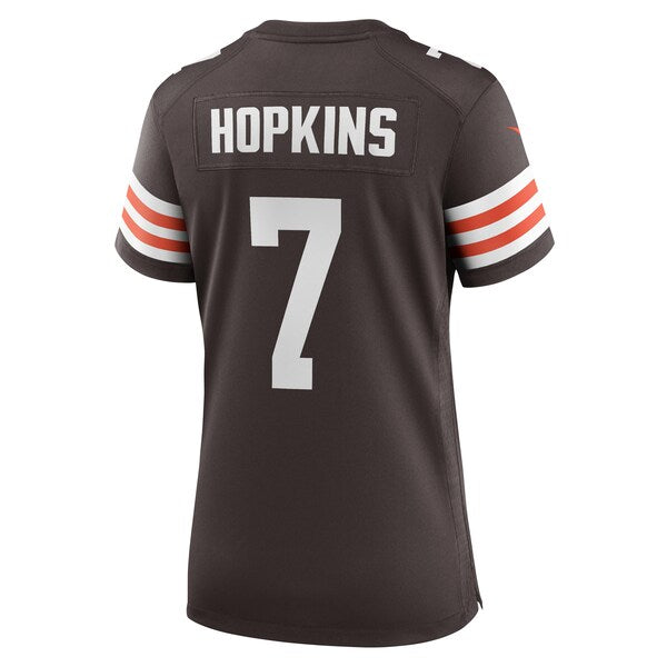 Dustin Hopkins Cleveland Browns Nike Women's Team Game Jersey -  Brown