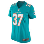 Darrynton Evans Miami Dolphins Nike Women's Team Game Jersey -  Aqua
