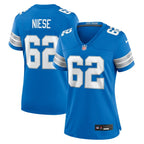 Michael Niese Detroit Lions Nike Women's Team Game Jersey -  Blue