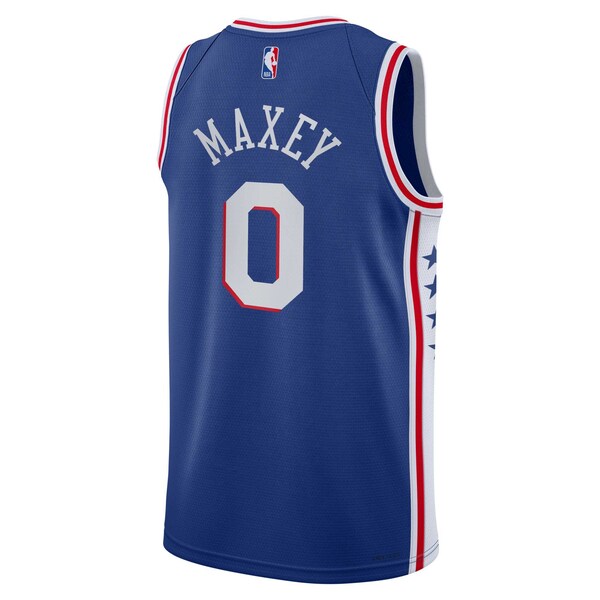 Tyrese Maxey Philadelphia 76ers Nike Youth Swingman Jersey - Icon Edition - Royal