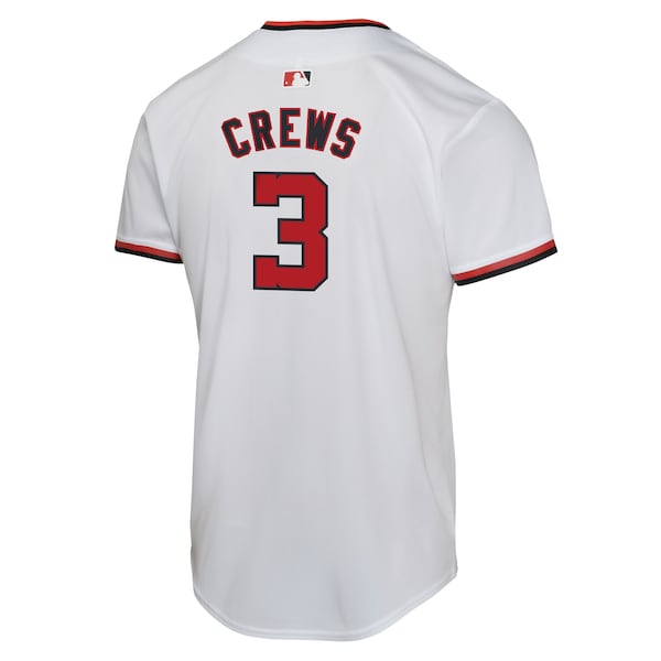 Dylan Crews Washington Nationals Nike Youth Alternate Game Player Jersey - White