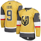 Jack Eichel Vegas Golden Knights adidas Home Primegreen Authentic Player Jersey - Gold
