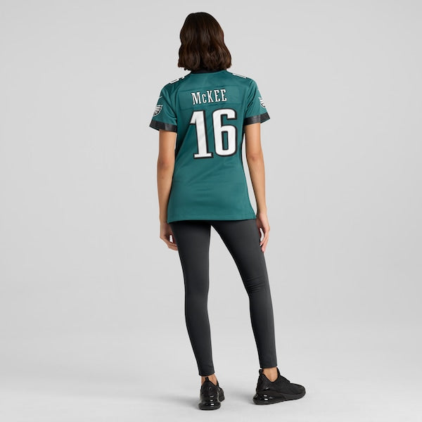 Tanner McKee Philadelphia Eagles Nike Women's Team Game Jersey - Midnight Green