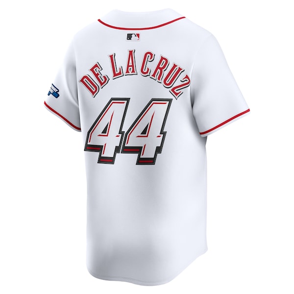 Elly De La Cruz Cincinnati Reds Nike 2025 MLB Speedway Classic Home Replica Jersey - White