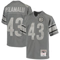 Troy Polamalu Pittsburgh Steelers Youth 2005 Retired Player Metal Replica Jersey - Charcoal