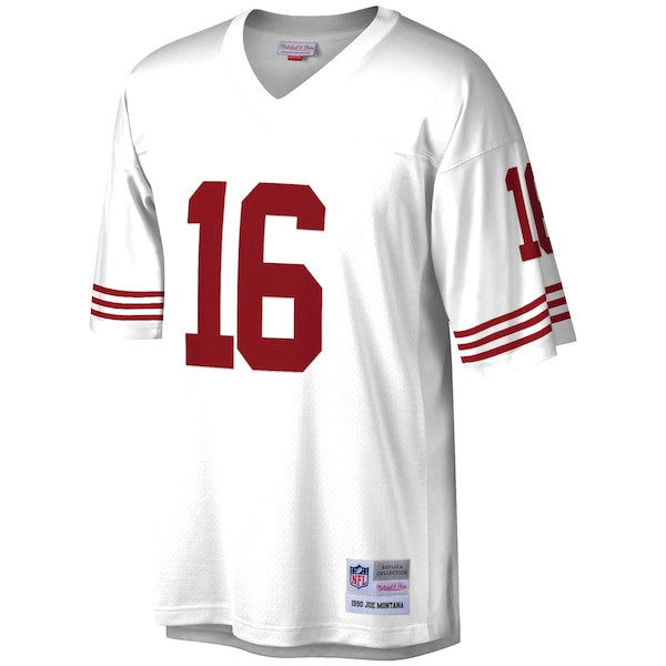 Joe Montana San Francisco 49ers Legacy Replica Jersey - White/Scarlet