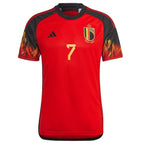 Kevin De Bruyne Belgium National Team adidas 2022/23 Home Replica Jersey - Red