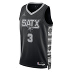 Keldon Johnson San Antonio Spurs Jordan Brand Unisex Swingman Jersey - Statement Edition - Black