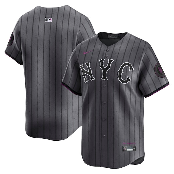 New York Mets Nike City Connect Limited Jersey - Gray