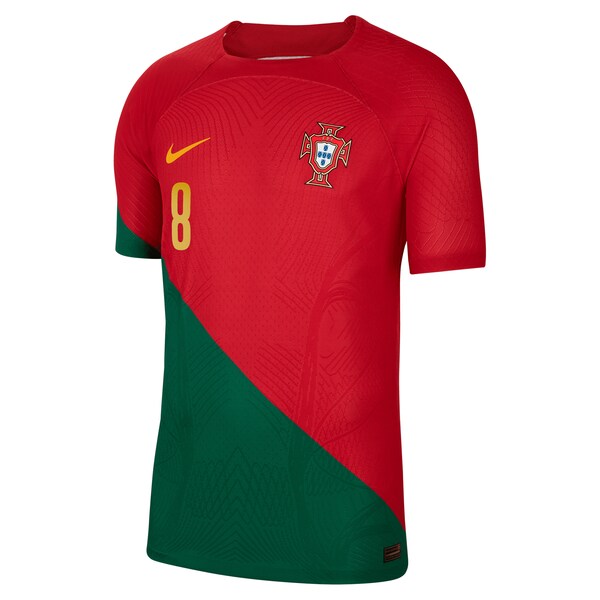 Bruno Fernandes Portugal National Team Nike 2022/23 Home Vapor Match Authentic Player Jersey - Red