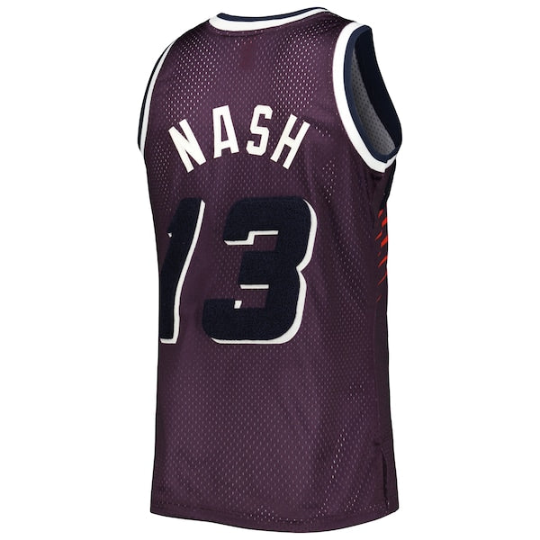 Steve Nash Phoenix Suns 1996/97 Hardwood Classics Off-Court Swingman Jersey - Purple