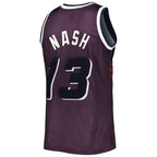 Steve Nash Phoenix Suns 1996/97 Hardwood Classics Off-Court Swingman Jersey - Purple