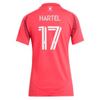 Marcel Hartel St. Louis City SC adidas Women's 2025 Forever CITY Red Replica Player Jersey - Red