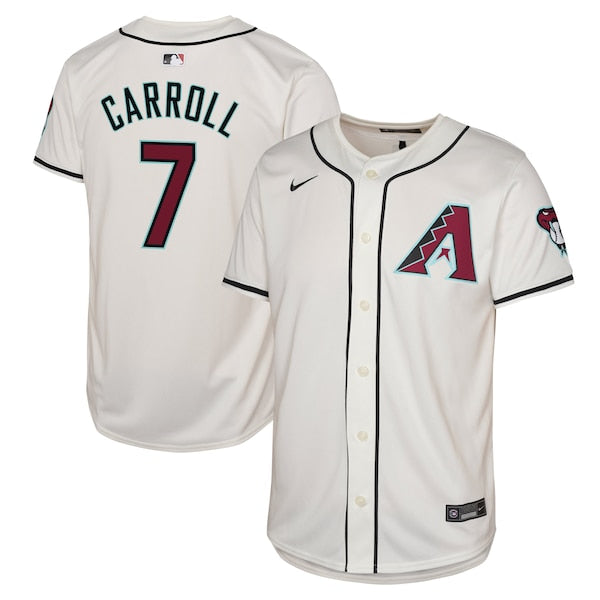 Corbin Carroll Arizona Diamondbacks Nike Youth Home Limited Player Jersey - White