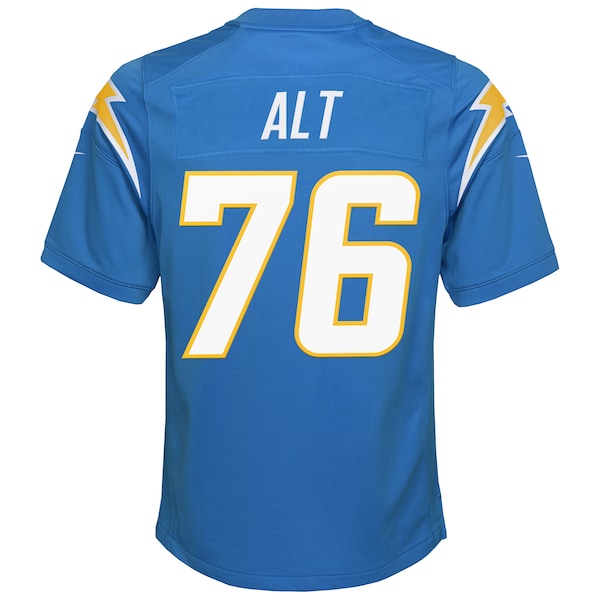 Joe Alt Los Angeles Chargers Nike Youth 2024 NFL Draft First Round Pick Player Game Jersey - Powder Blue