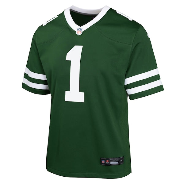 Ahmad Sauce Gardner New York Jets Nike Youth Game Jersey - Legacy Green