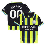 Manchester City Puma Youth 2024/25 Away Replica Custom Jersey - Navy