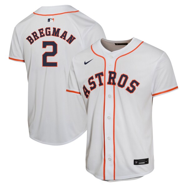 Alex Bregman Houston Astros Nike Youth Home Game Player Jersey - White
