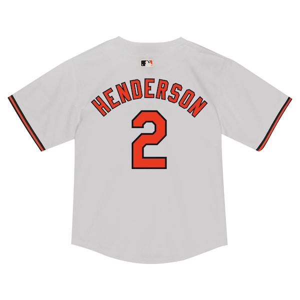 Gunnar Henderson Baltimore Orioles Nike Toddler  Game Jersey - White