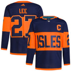 Anders Lee New York Islanders adidas 2024 NHL Stadium Series Primegreen Authentic Player Jersey – Navy