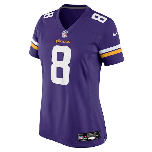 Jeff Okudah Minnesota Vikings Nike Women's Team Game Jersey -  Purple