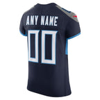 Tennessee Titans Nike  Vapor F.U.S.E. Elite Custom Jersey - Navy
