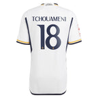 Aurélien Tchouaméni Los Merengues adidas 2023/24 Home Authentic Player Jersey - White/Navy