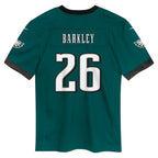 Saquon Barkley Philadelphia Eagles Nike Preschool Player Game Jersey - Midnight Green