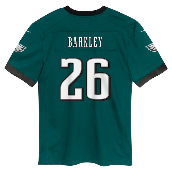 Saquon Barkley Philadelphia Eagles Nike Preschool Player Game Jersey - Midnight Green