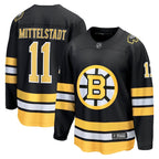 Casey Mittelstadt Boston Bruins  Home Breakaway Player Jersey - Black