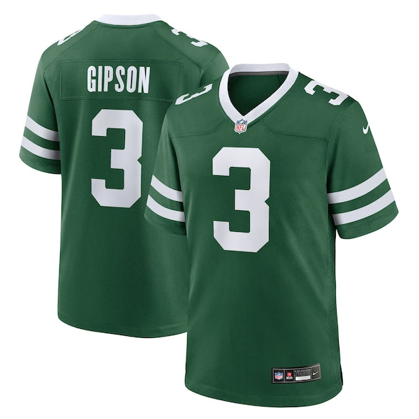 Xavier Gipson New York Jets Nike Team Game Jersey - Legacy Green