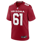 Carter O'Donnell Arizona Cardinals Nike Team Game Jersey -  Cardinal