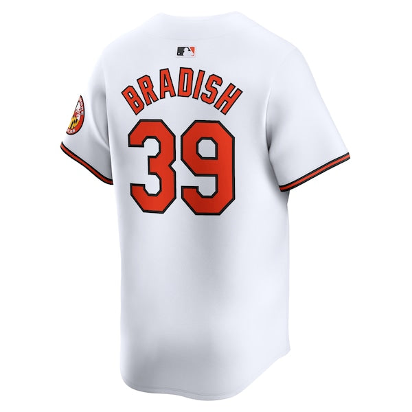 Kyle Bradish Baltimore Orioles Nike Home Limited Player Jersey - White