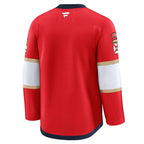 Florida Panthers  Home 2025 Stanley Cup Champions Premium Patched Jersey - Red
