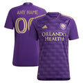 Orlando City SC adidas 2024 The Wall Kit Replica Custom Jersey - Purple