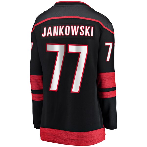 Mark Jankowski Carolina Hurricanes  Women's Home Breakaway Player Jersey - Black